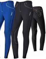 Tattini Magnolia bőrtérdfoltos női lovaglónadrág